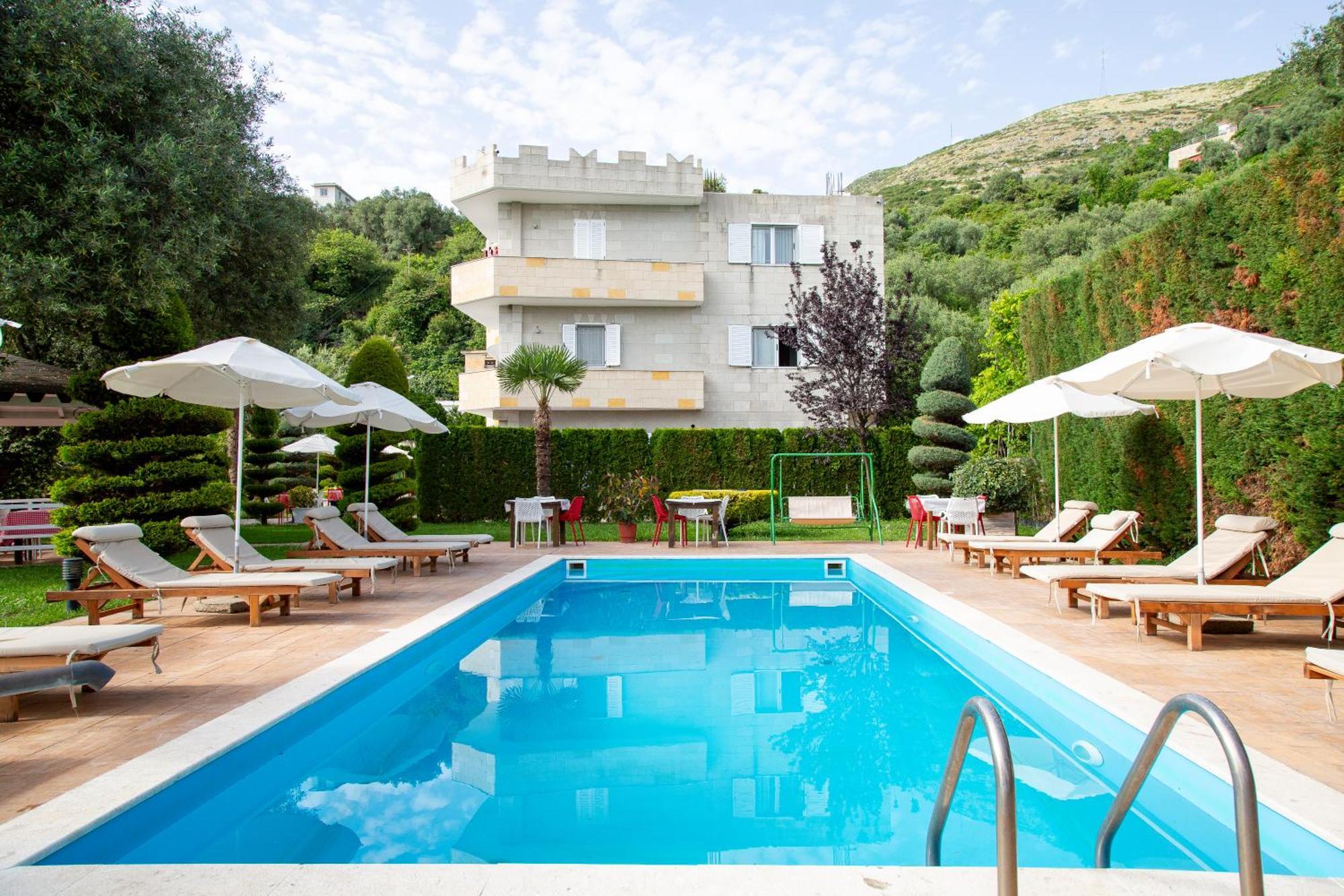Vila Florika Hotel Borsh Esterno foto